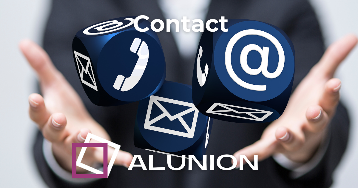 Contacter Alunion vérandas, châssis, portes, volets aluminium Hainaut Wallonie Belgique