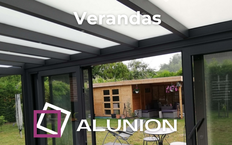 Alunion veranda aluminium sur mesure haute qualité excellent rapport qualité prix Région de La Louvière